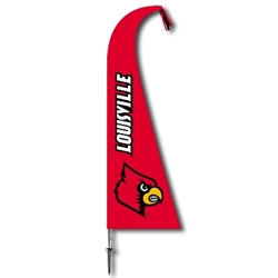 Louisville Cardinals - Feather Flag 