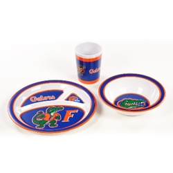 Florida Gators - Kids 3 Pc. Dish Set 