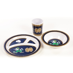 Notre Dame Fighting Irish - Kids 3 Pc. Dish Set 