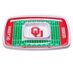 Oklahoma Sooners - Chip & Dip Tray 