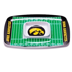 Iowa Hawkeyes   - Chip & Dip Tray 