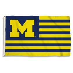 Michigan Wolverines - 3 Ft. X 5 Ft. Flag W/Grommets 