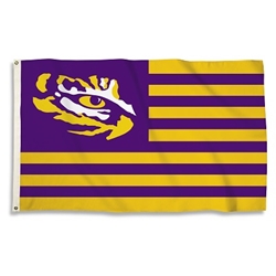 LSU Tigers - 3 Ft. X 5 Ft. Flag W/Grommets 