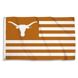 Texas Longhorns - 3 Ft. X 5 Ft. Flag W/Grommets 