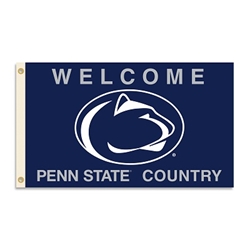 Penn State Nittany Lions - 3 Ft. X 5 Ft. Flag W/Grommets - Country 