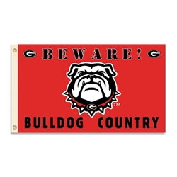 Georgia Bulldogs - 3 Ft. X 5 Ft. Flag W/Grommets - Country 