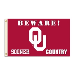 Oklahoma Sooners - 3 Ft. X 5 Ft. Flag W/Grommets - Country 