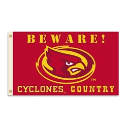 Iowa State Cyclones - 3 Ft. X 5 Ft. Flag W/Grommets - Country 