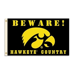 Iowa Hawkeyes   - 3 Ft. X 5 Ft. Flag W/Grommets - Country 