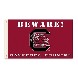 South Carolina Gamecocks - 3 Ft. X 5 Ft. Flag W/Grommets - Country 