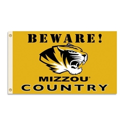 Missouri Tigers - 3 Ft. X 5 Ft. Flag W/Grommets - Country 