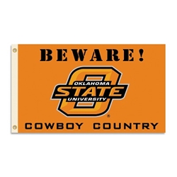 Oklahoma State Cowboys - 3 Ft. X 5 Ft. Flag W/Grommets - Country 