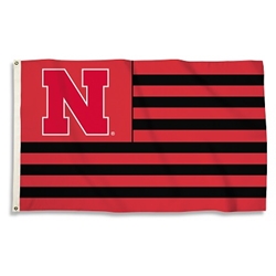 Nebraska Cornhuskers - 3 Ft. X 5 Ft. Flag W/Grommets 