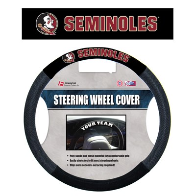 Florida State Seminoles - Poly-Suede Steering Wheel Cover 