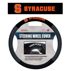 Syracuse Orange - Poly-Suede Steering Wheel Cover 