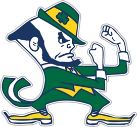 Notre Dame Fighting Irish - Vinyl Magnet 