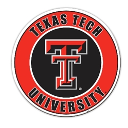 Texas Tech Red Raiders - Vinyl Magnet 