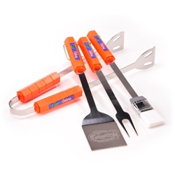 Florida Gators - 4 Pc Bbq Set 