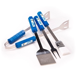 Kansas Jayhawks - 4 Pc Bbq Set 