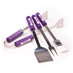 Kansas State Wildcats  - 4 Pc Bbq Set 