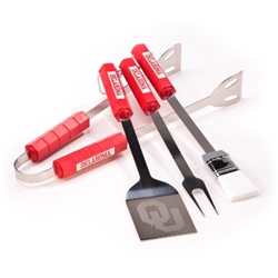 Oklahoma Sooners - 4 Pc Bbq Set 