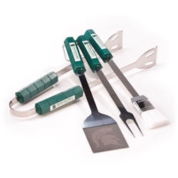 Michigan State Spartans - 4 Pc Bbq Set 