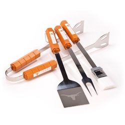 Texas Longhorns - 4 Pc Bbq Set 