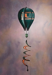 Miami Hurricanes - Hot Air Balloon Spinner 