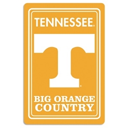 Tennessee Volunteers - Metal Sign 12" x 18" 