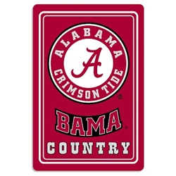 Alabama Crimson Tide - Metal Sign 12" x 18" 