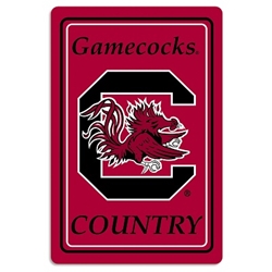 South Carolina Gamecocks - Metal Sign 12" x 18" 