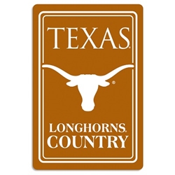 Texas Longhorns - Metal Sign 12" x 18" 