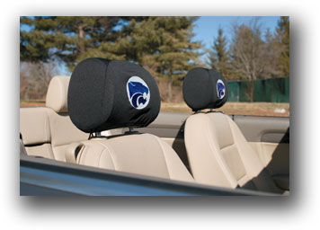 Kansas State Wildcats  - Headrest Covers Set Of 2 