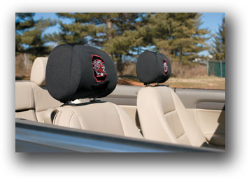 South Carolina Gamecocks - Headrest Covers Set Of 2 