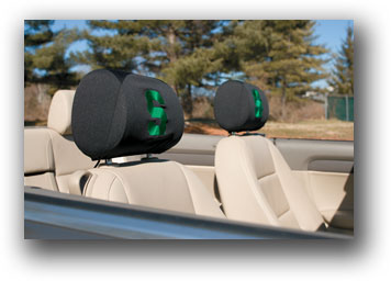 Michigan State Spartans - Headrest Covers Set Of 2 