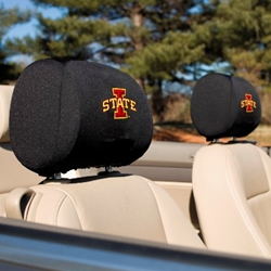 Iowa State Cyclones - Headrest Covers Set Of 2 