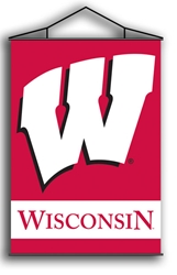 Wisconsin Badgers - Indoor Banner Scroll 