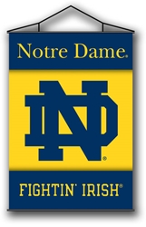 Notre Dame Fighting Irish - Indoor Banner Scroll 