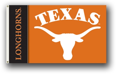 Texas Longhorns - 2-Sided 3 Ft. X 5 Ft. Flag W/Grommets 