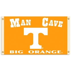 Tennessee Volunteers - Man Cave 3 Ft. X 5 Ft. Flag W/ 4 Grommets 