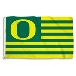 Oregon Ducks - 3 Ft. X 5 Ft. Flag W/Grommets 