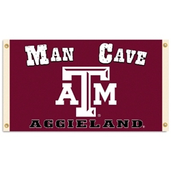 Texas A&M Aggies - Man Cave 3 Ft. X 5 Ft. Flag W/ 4 Grommets 