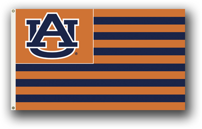 Auburn Tigers - 3 Ft. X 5 Ft. Flag W/Grommets 