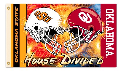 Oklahoma - Ok St. - 3 Ft. X 5 Ft. Flag W/Grommets - Helmet House Divided 